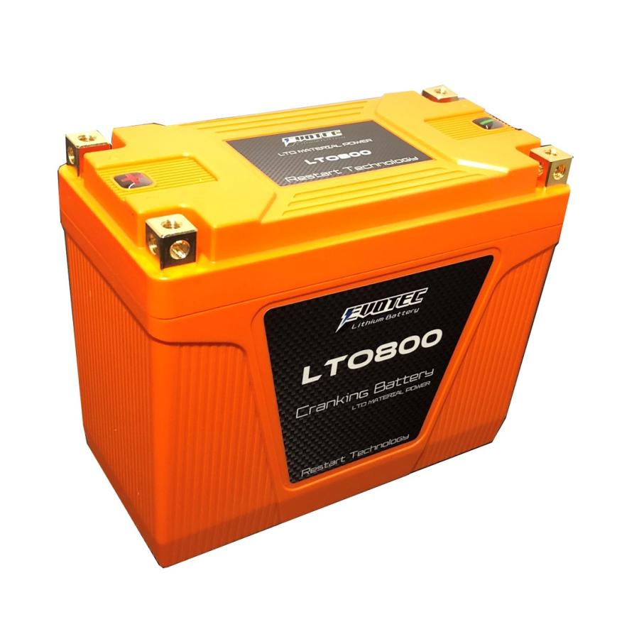 LTO-800 ‐30℃でエンジン始動可能、レーシングチタンリチウムバッテリー