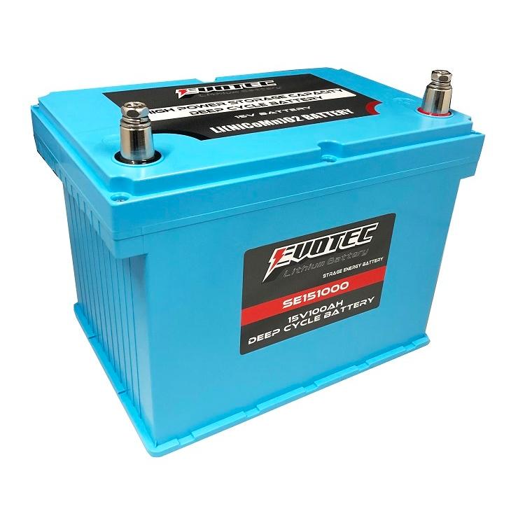 魚探専用リチウム 100Ah 3バンク充電器セット SE-151000 マルチ