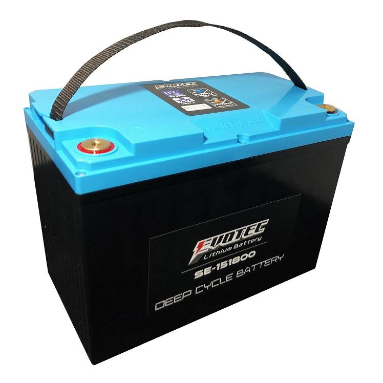 船検対応・180Ah 魚探専用リチウムバッテリー SE-151800 充電器セット EVOTEC/エヴォテック |  | 08