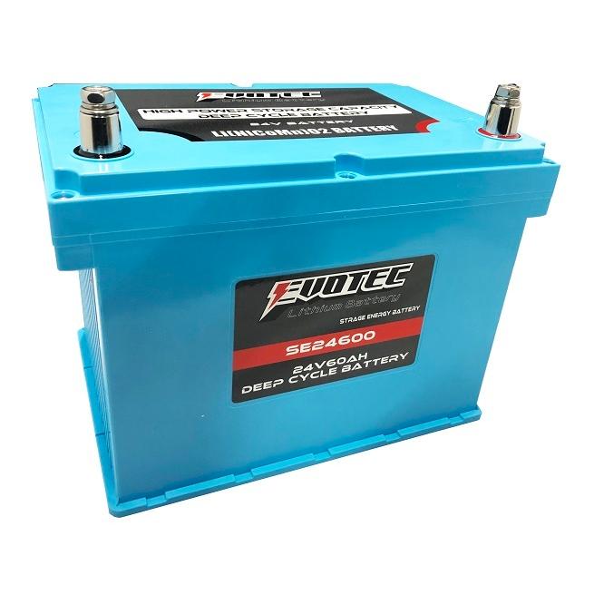 24V 60Ah リチウムバッテリー SE-24600 防水機能 船検適合品 EVOTEC/エヴォテック｜evotec-directshop｜02