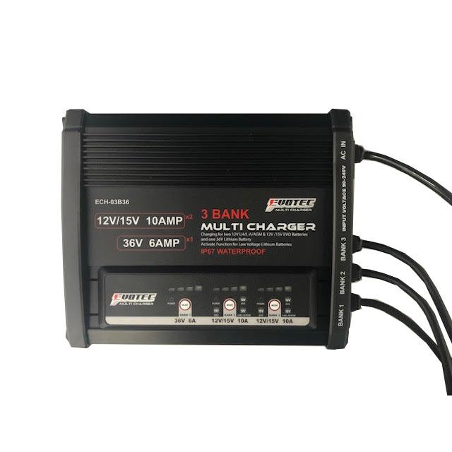 36V 50Ah 多バンク充電器3BANKセット 防水リチウムディープ 36V 50Ah 多バンク充電器3BANKセット 防水リチウムディープ
