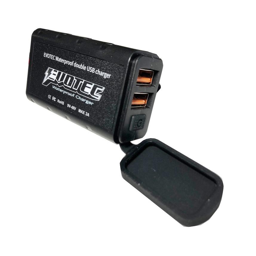USB充電器　9V〜48Vまで対応　鉛バッテリーからリチウムバッテリー全てに対応　ウォータープルーフチャージャー　EVOTEC/エヴォテック｜evotec-directshop｜02