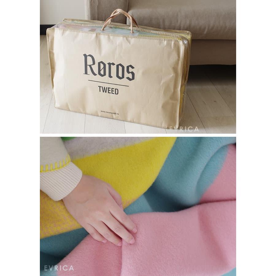 ROROS TWEED ブランケット ミッケル パステル (ロロスツイード