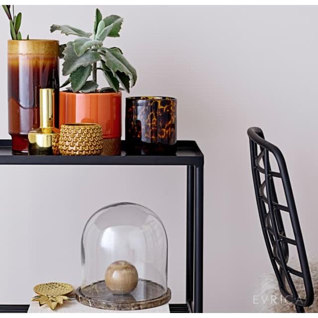 Bloomingville・フラワーベース 花瓶 S アンバーブラック