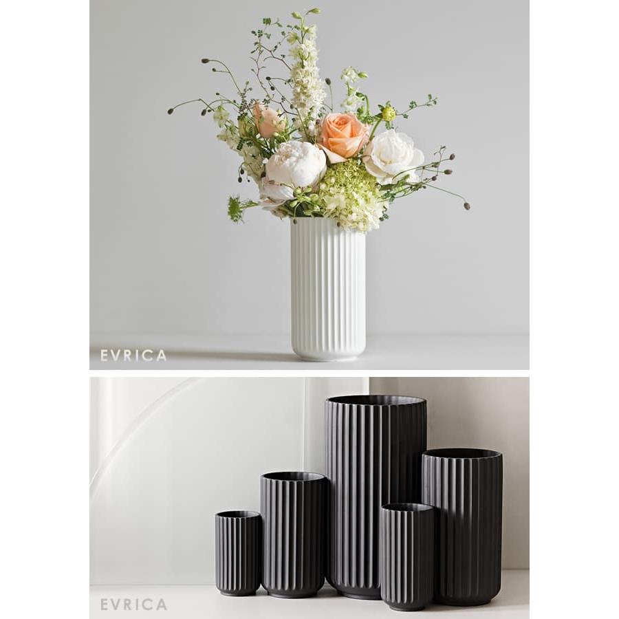 LYNGBY PORCELAEN 花瓶 12㎝ ブラック