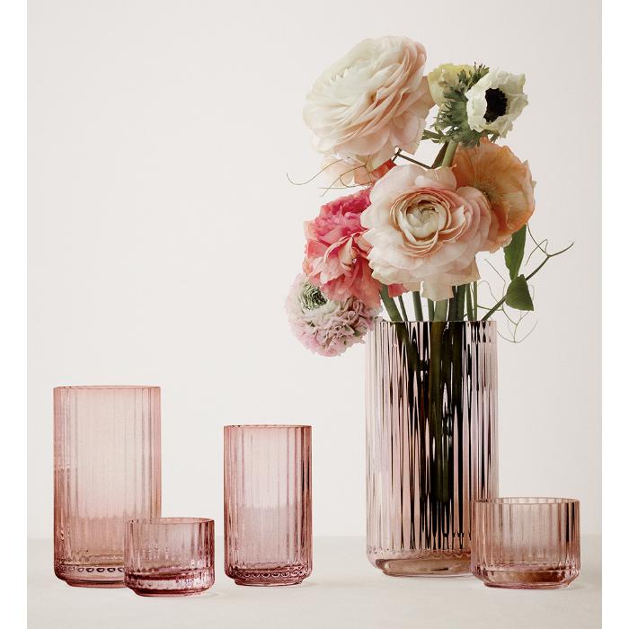 LYNGBY PORCELAEN 花瓶 12㎝ ブラック 北欧花瓶 Lyngby Porcelaen フラワーベース・ブラック H12cm