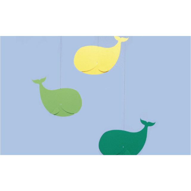 FLENSTED mobiles　新品 FLENSTED mobiles MOBILES Happy whale（幸せなクジラ）グレー