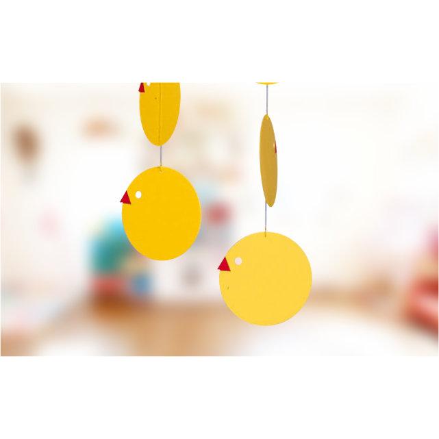FLENSTED mobiles お母さんとヒヨコ、親子のモビール MOBILES FLENSTED mobiles お母さんとヒヨコ、親子のモビール MOBILES