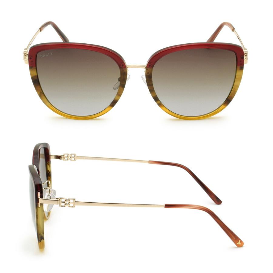 Bally BALLY バリー サングラス BY0088-D/S-71T ボルドー