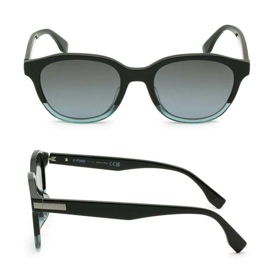 FENDI　フェンディ　サングラス　ブラックレンズ・フレーム　グラデーション FENDI サングラス ブランド フェンディ グラデーションブラック