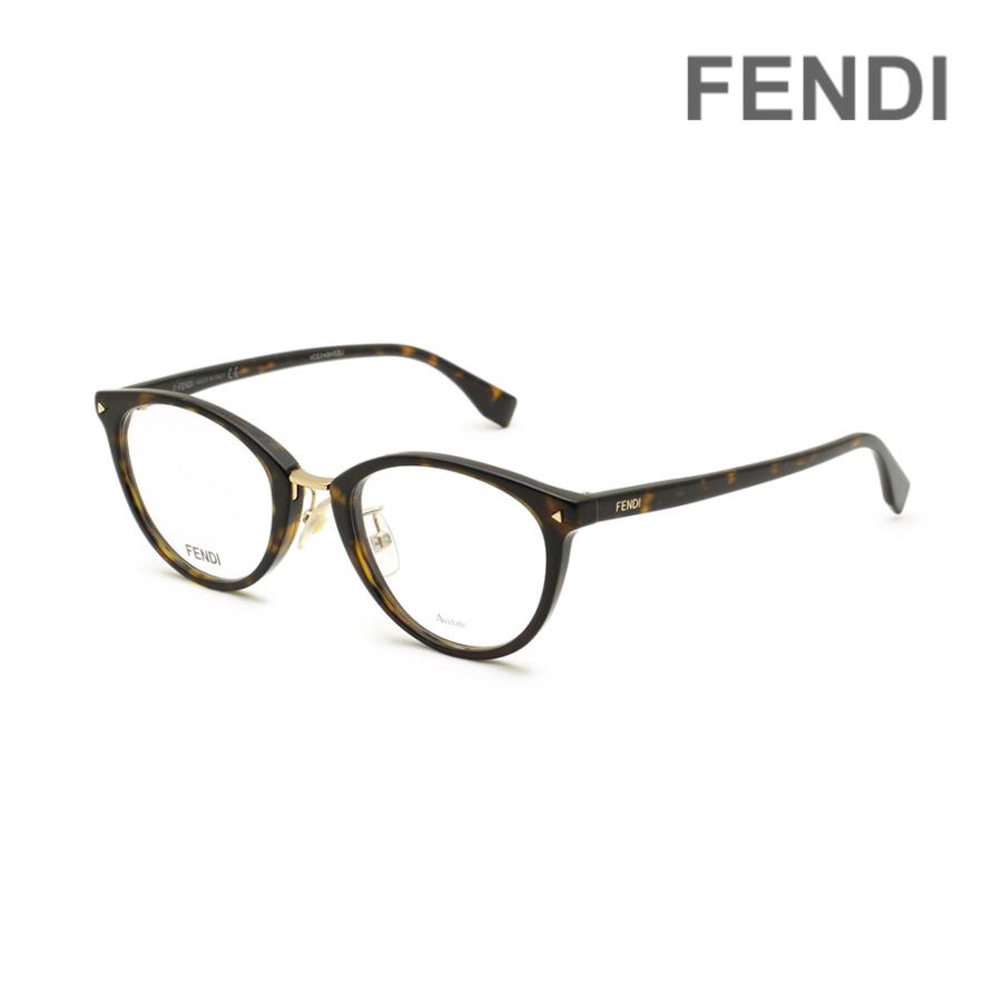 FENDI（フェンディ） メガネ フレーム FF 0367/G 086 50 ダークハバナ