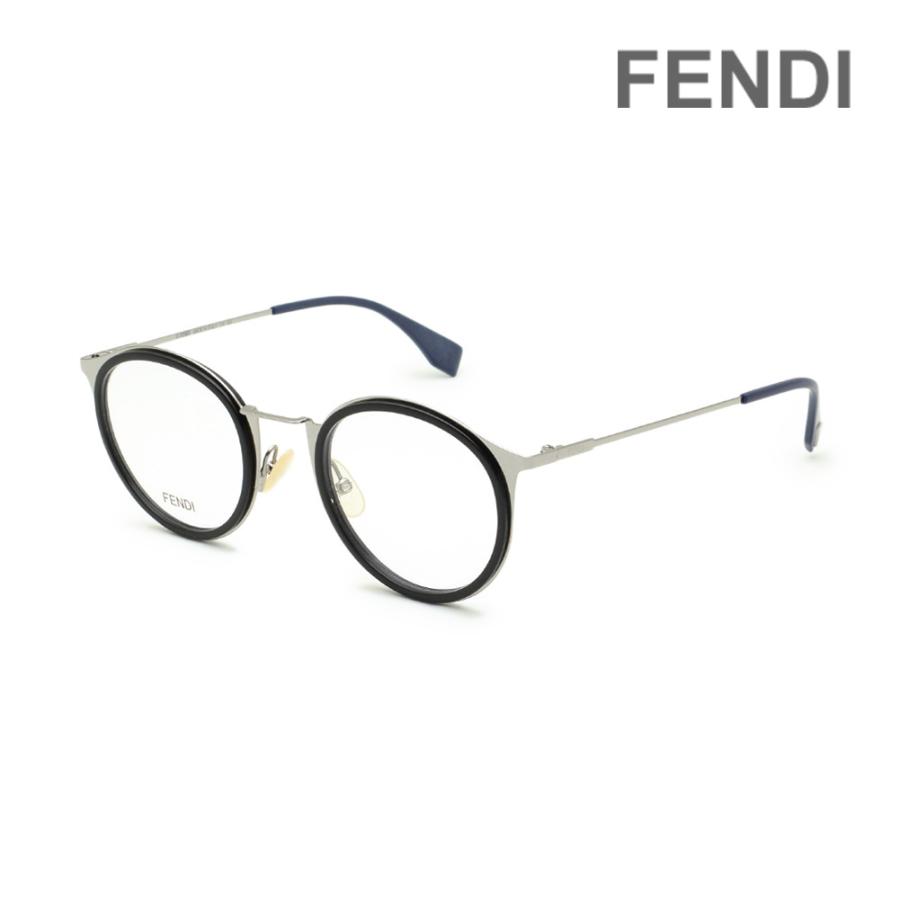 FENDI（フェンディ） メガネ フレーム FF M0023 284 48 ブラック