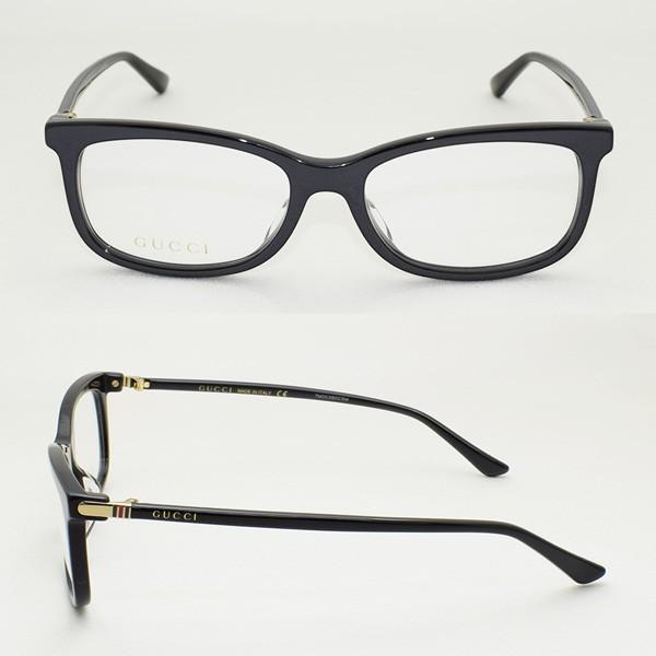 グッチ メガネ 眼鏡 フレーム のみ GG0296OA-001 ブラック アジアン