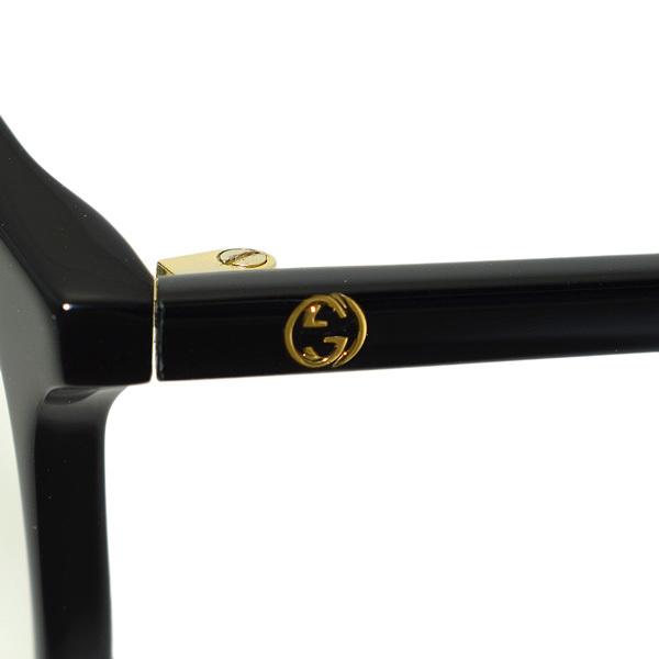 GUCCI（グッチ） メガネ 眼鏡 フレーム のみ GG0552OA-005 ブラック