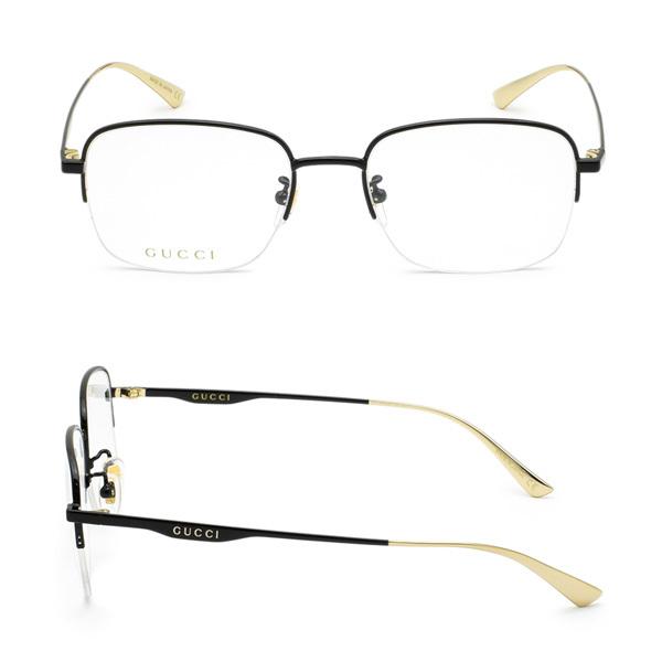 新品正規品 グッチ メガネ 眼鏡 フレーム のみ GG0868OA-004 ブラック メンズ GUCCI