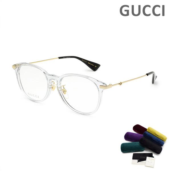 GUCCI クリアフレーム メガネ(度あり) GUCCI（グッチ） メガネ 眼鏡 フレーム のみ GG1014OA-003 クリア