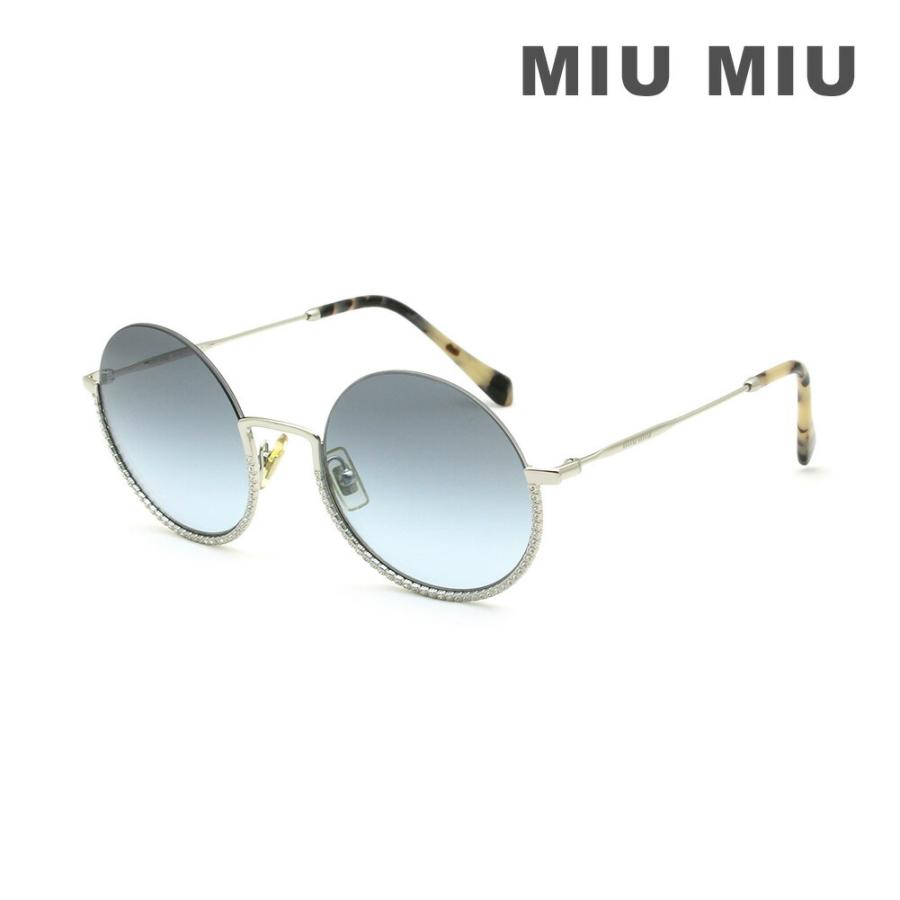 miu miu（ミュウミュウ） サングラス MU69US 1BC4R2 52 グレー ノーズ