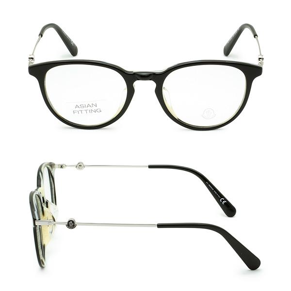 モンクレール メガネ 眼鏡 フレーム のみ ML5128-D/V 005 52 アジアンフィット メンズ MONCLER