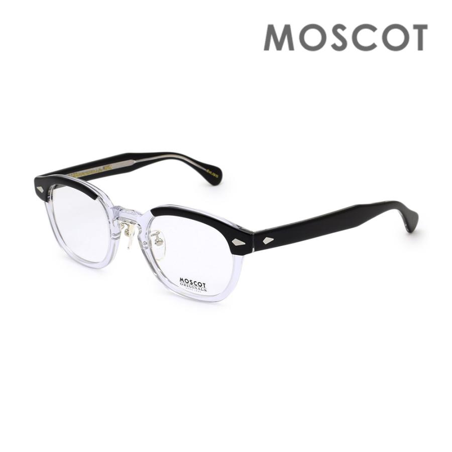 モスコット メガネ【lateさま専用】 MOSCOT（モスコット） LEMTOSH MP OR-LEMA-O49240201-01 BLACK CRYSTAL