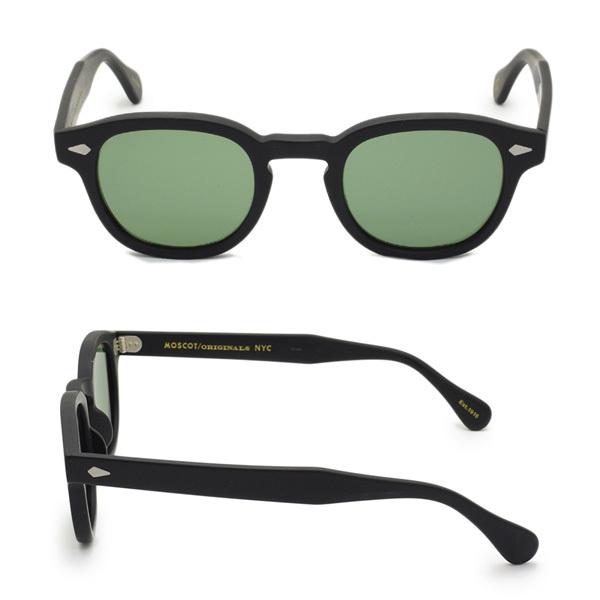 【MOSCOT】最終値下げ！LEMTOSH SUN ブラック サイズ49 MOSCOT】最終値下げ！LEMTOSH SUN ブラック サイズ49