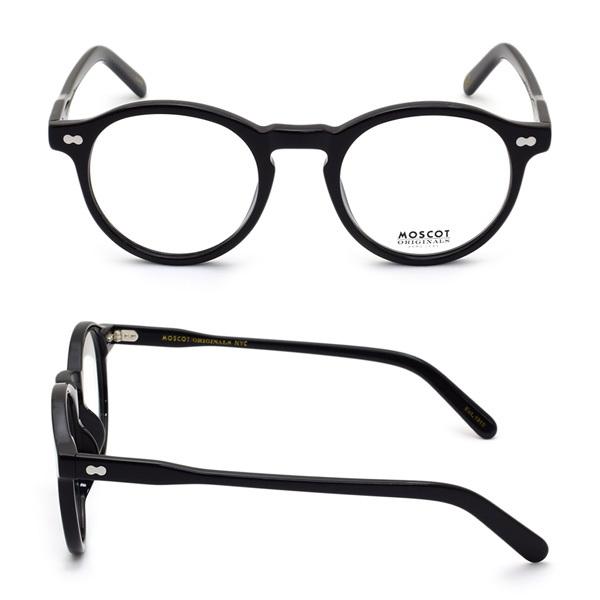 MOSCOT モスコット MILTZEN MIL-O49220200-01 BLACK サイズ49 眼鏡 フレーム のみ メンズ レディース_1