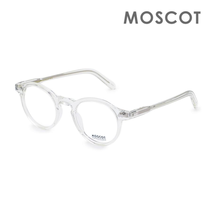 【極美品】正規品 モスコット ミルゼン 46 クリスタル 新品ライトグレーレンズ MOSCOT（モスコット） MILTZEN MIL-O46220306-01 CRYSTAL サイズ46