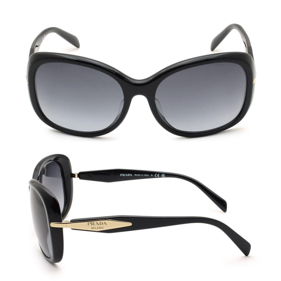 PRADA プラダ サングラス PR04ZSF 1AB09S 58 ブラック アジアン PRADA プラダ サングラス PR04ZSF 1AB09S 58 ブラック アジアン