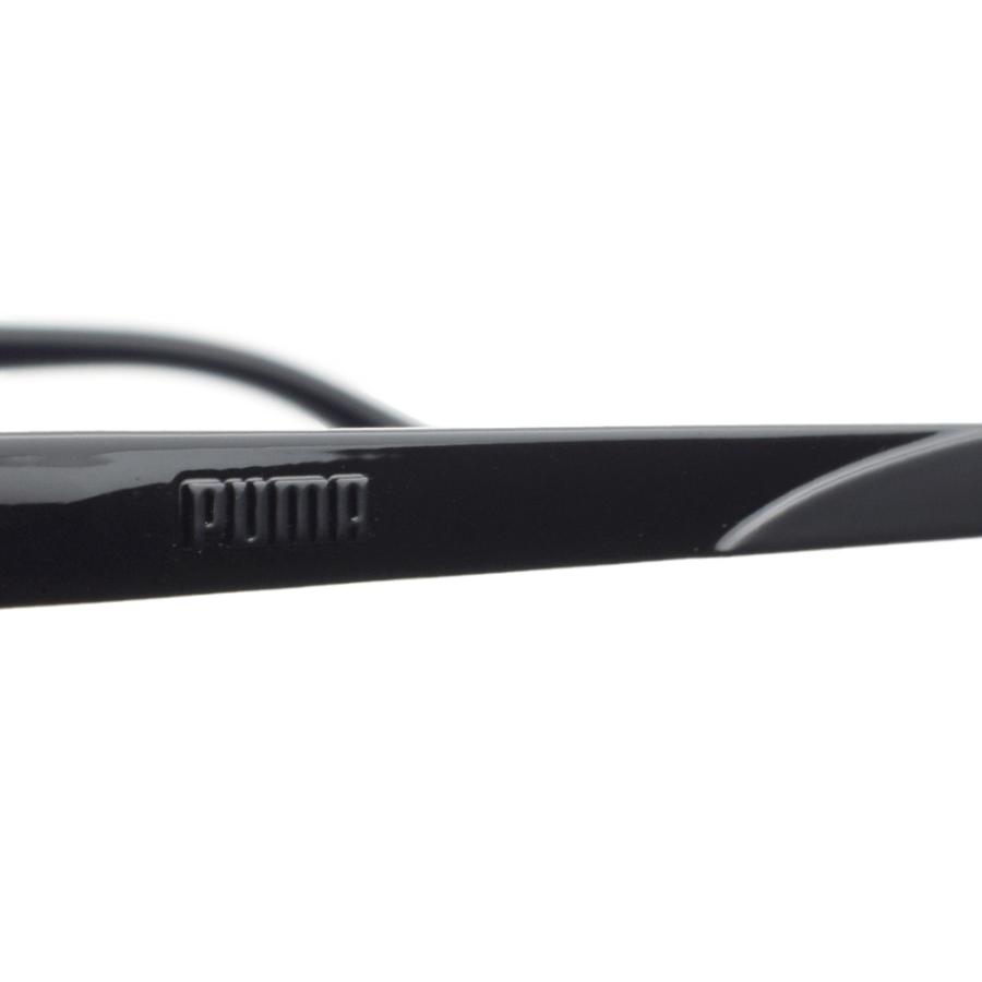国内正規品 PUMA プーマ 眼鏡 フレーム のみ PE0192OA-001 ブラック アジアンフィット メンズ｜ew-by-tclub｜03