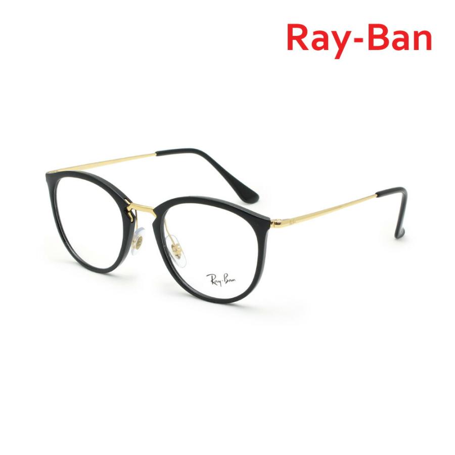 Ray-Ban（レイバン） 眼鏡 フレーム のみ RX7140-2000 49 ブラック