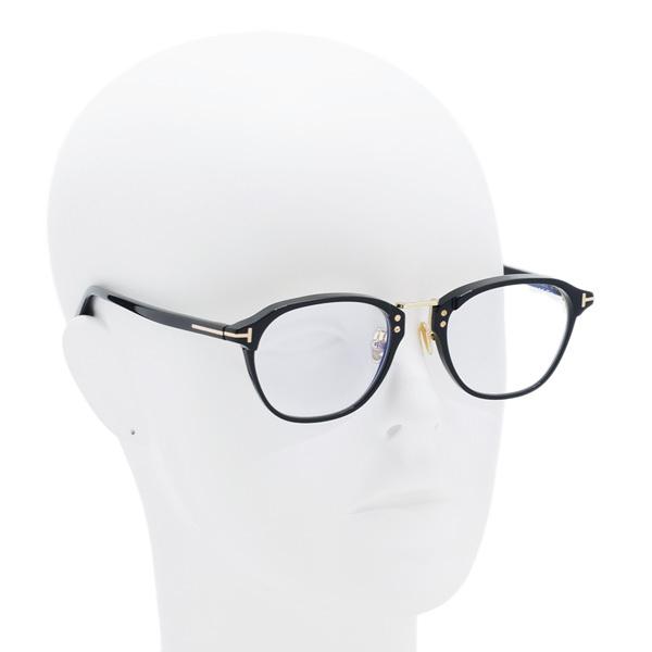 トムフォード メガネ 伊達眼鏡 フレーム FT5727-D-B/V 001 53 TOM FORD メンズ レディース 正規品 TF5727-D-B_3