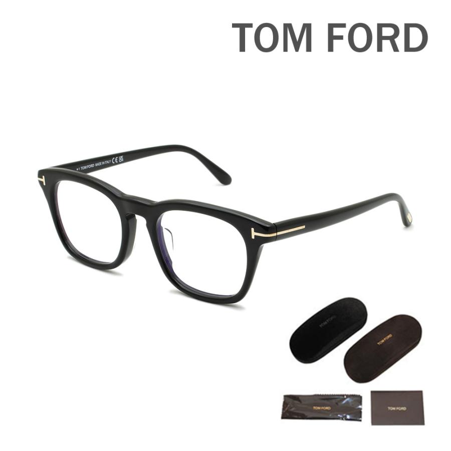 正規 TOM FORD TF5870-F-B アジアンフィット サングラス 黒 TOM FORD（トムフォード） メガネ 伊達眼鏡 フレーム FT5870-F-B/V 001