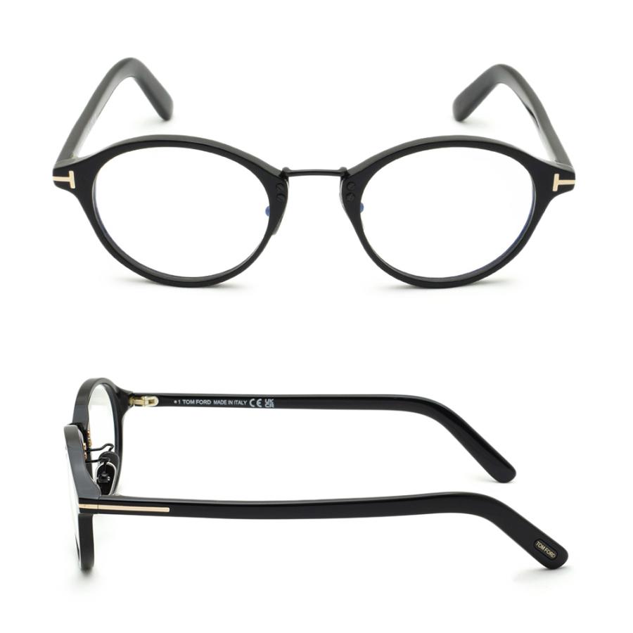 TOM FORD トムフォード PCメガネ ブラックフレーム オーバル型 TOM FORD トムフォード PCメガネ ブラックフレーム オーバル型