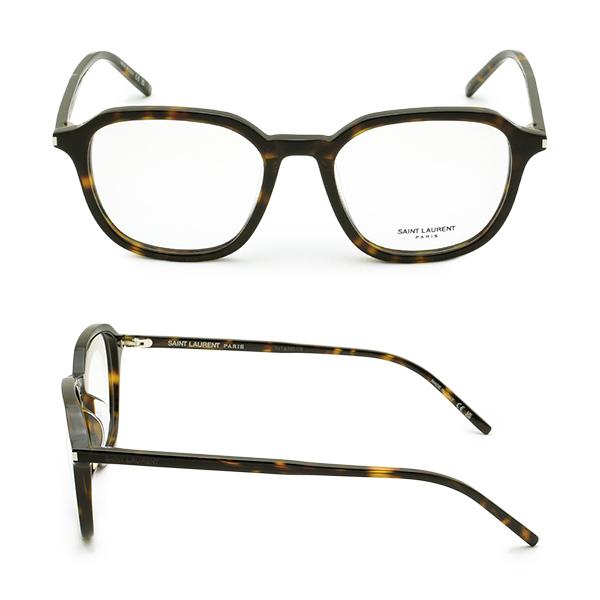 定番のお歳暮＆冬ギフト サンローラン メガネ 眼鏡 フレーム のみ SL 387-002 ハバナ スマート メンズ レディース ユニセックス SAINT LAURENT