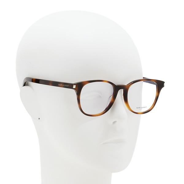 新色追加 サンローラン メガネ 眼鏡 フレーム のみ SL 523-005 52 ハバナ スマート メンズ レディース ユニセックス SAINT LAURENT