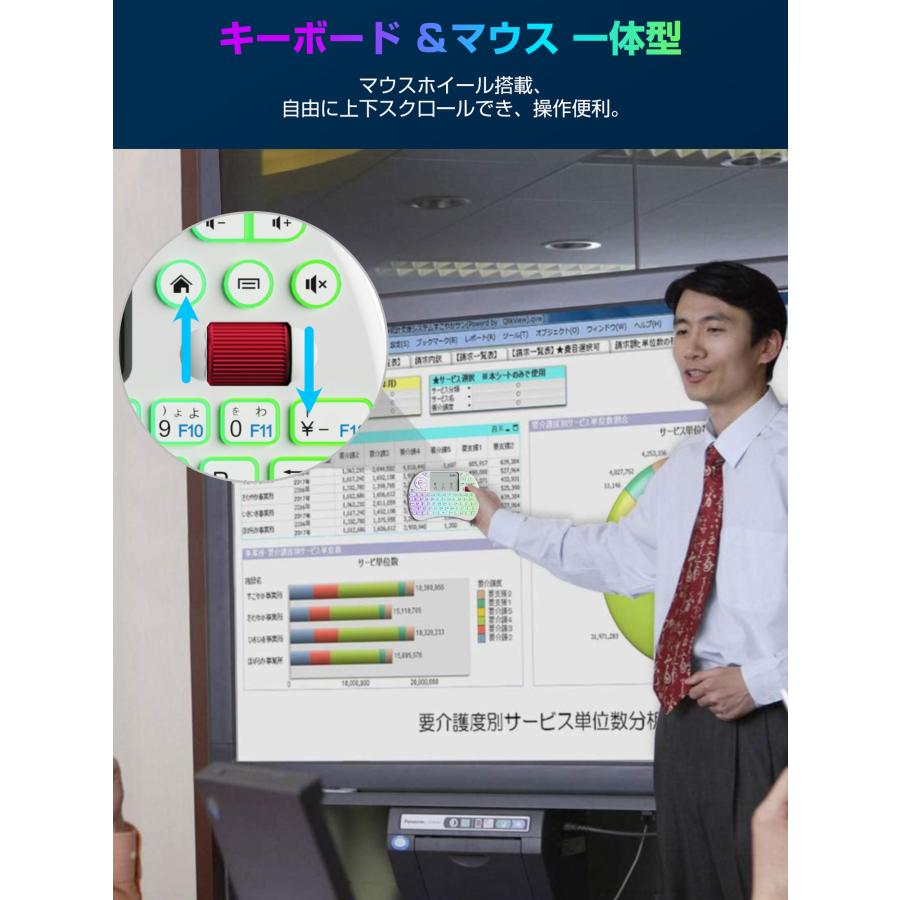ミニ キーボード ワイヤレス 2.4GHz 日本語JIS配列 ワイヤレス