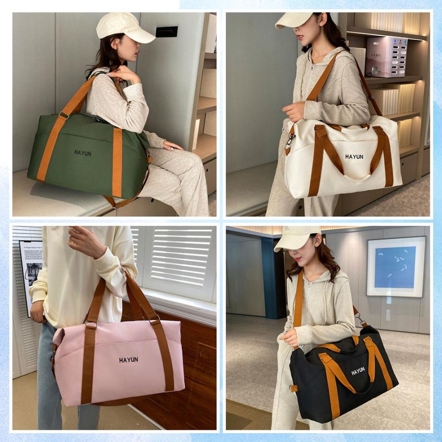 7つポケット】ボストンバッグ レディース メンズ 4WAY 旅行バッグ