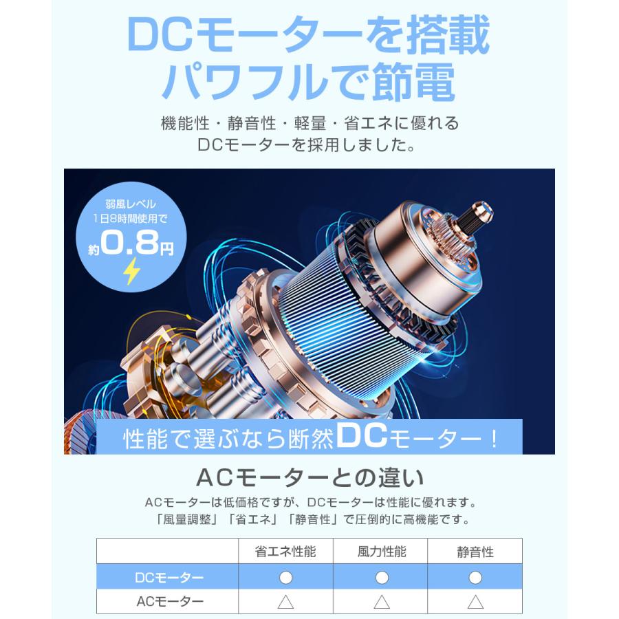 ♪サーキュレーター 扇風機 静音 上下左右首振り DCモーター リモコンタイマー サーキュレーター 扇風機 上下左右自動首振り 静音 DCモーター