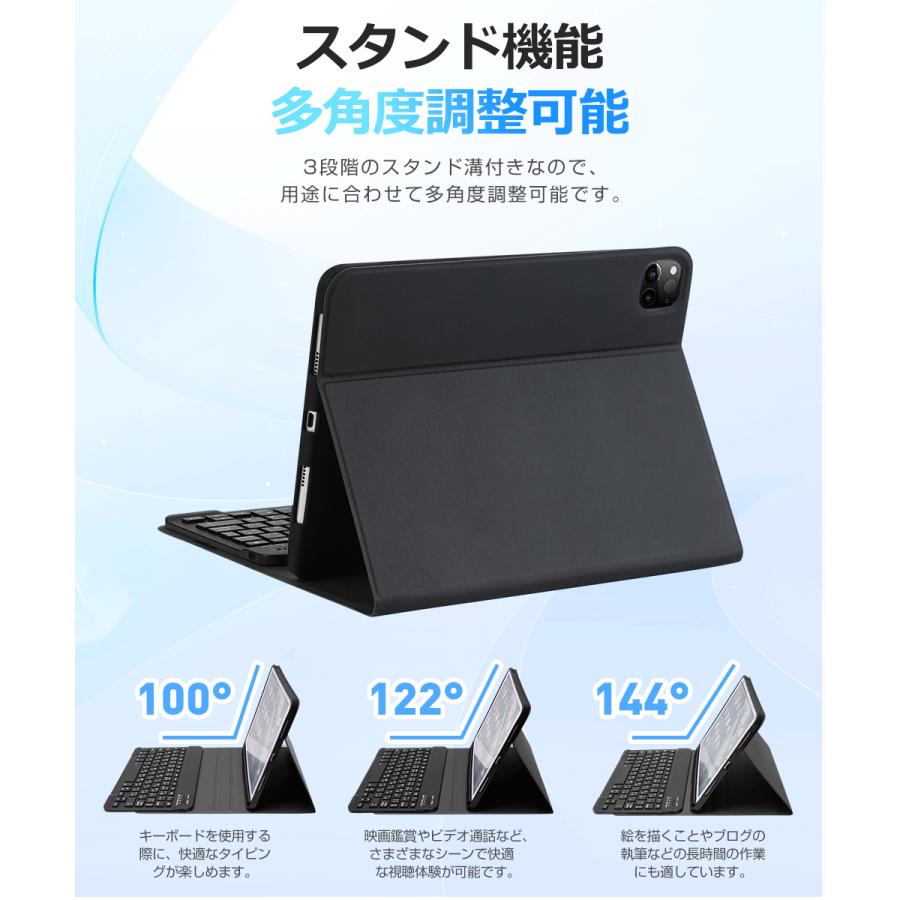 EWIN iPad 第10世代 キーボードケース 10.9インチ 第9世代 10.2インチ