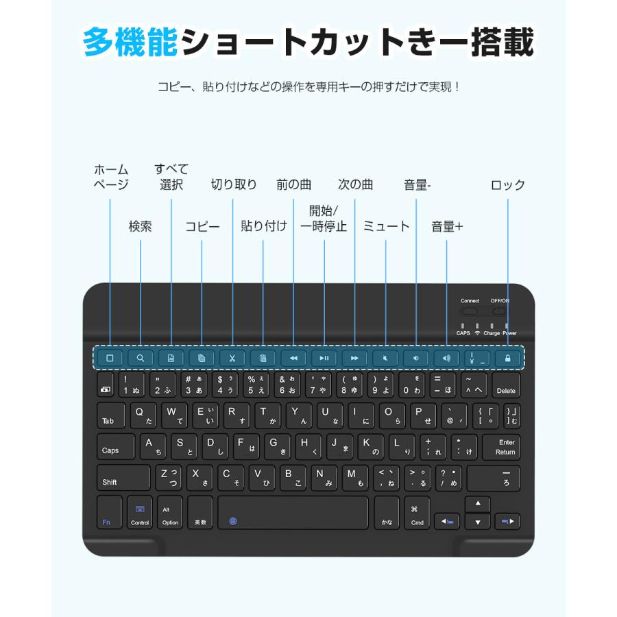 iPad Air2本体 Bluetoothキーボード付き Bluetooth キーボード 日本語配列 iPad Air 13インチ 11インチ M2 第10