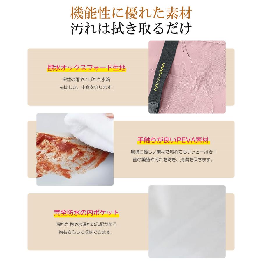 ランチバッグ 保冷 大容量 保冷バッグ 大きめ 弁当袋 マチ広い保温 保冷ポーチ 大人 子供 保冷ランチバッグ 飲み物 水筒 弁当入れ 折りたたみ 3つポケット付き |  | 12