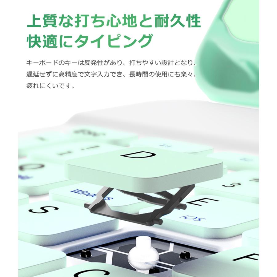 EWIN 2点セット iPad キーボード ケース+Bluetooth マウス iPad A16 第