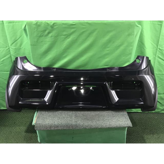 アルト DBA-HA36S リヤバンパー ZJ3 黒 ブルーイッシュブラックパール 