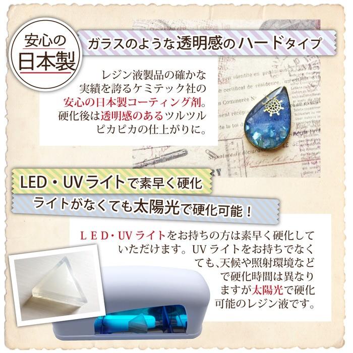 ケミテック コーティング Uv Led レジン液 30g ハケ付 詰替容器付き Uvレジン 太陽光 Uv Led 艶 レジン液 アクセサリー つや コーティング クラフトアレンジ ボ Cht Uvcodrj Ninastore 通販 Yahoo ショッピング