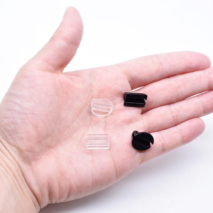 ヘアゴム 固定 パーツ 10個入り 簡単 素敵 UVレジン レジンレシピ