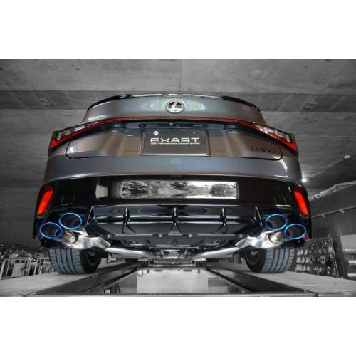 EXART ONE マフラー LEXUS IS500用 チタンテール EA02-LX114-T