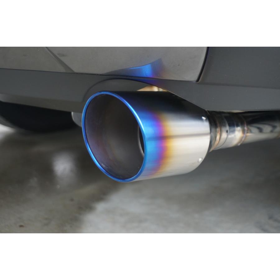 EXART トヨタ RAV4 ガソリン車用ONEシリーズマフラー チタンテール 