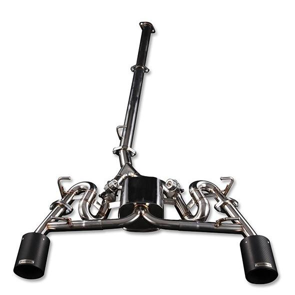 トヨタ86/スバルBRZ用 ステンレスデュアルテールマフラースリーキャッツ