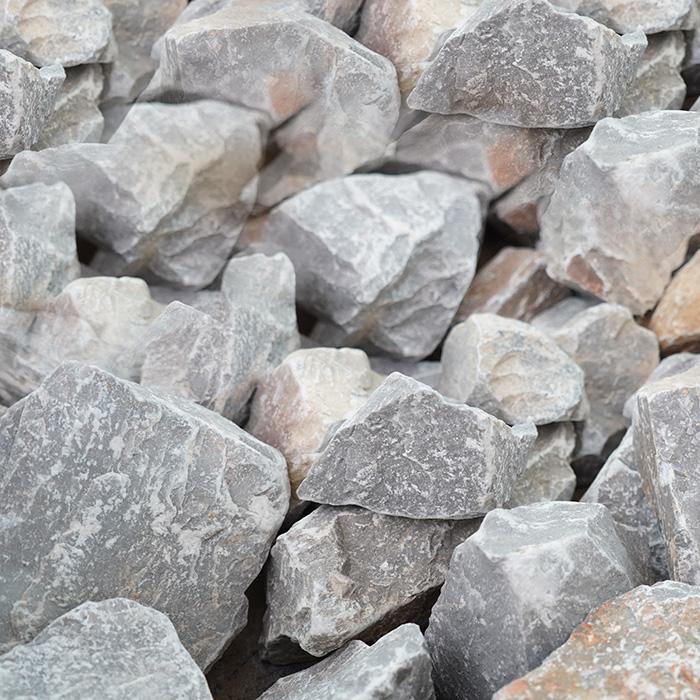 割栗石 5cm-15cm 400kg 20kg×20袋 ラフ 全4色 大容量 広範囲 大量 大口