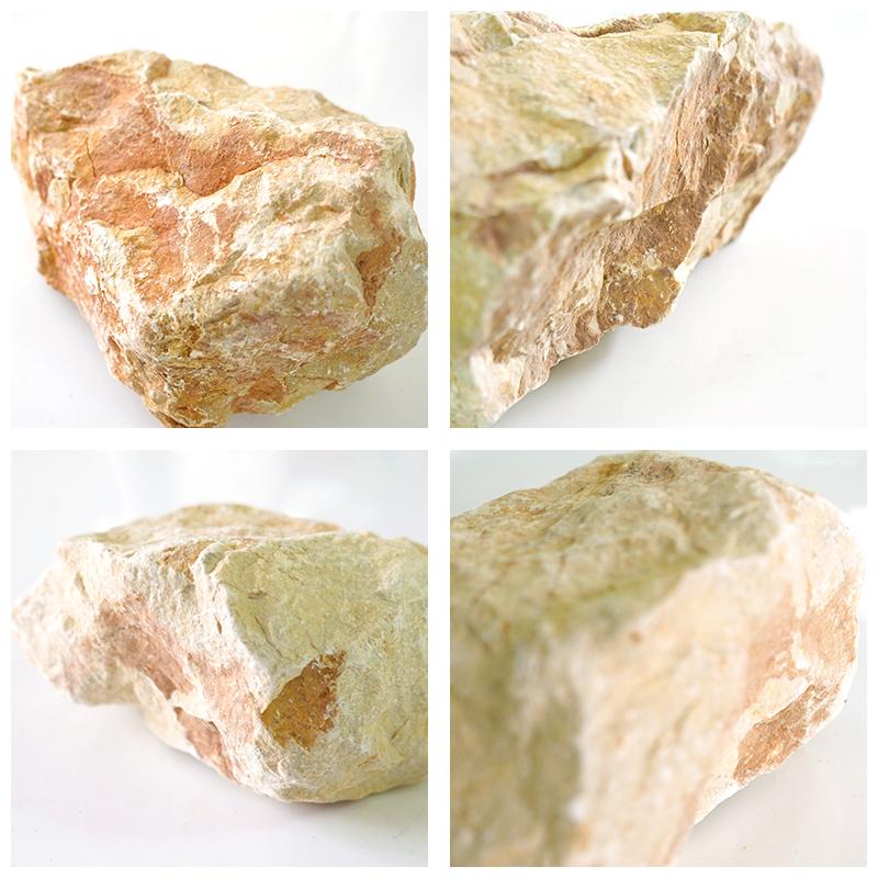 割栗石 5cm-15cm 100kg ラフ レモンイエロー 黄色 20kg×5袋 グランド
