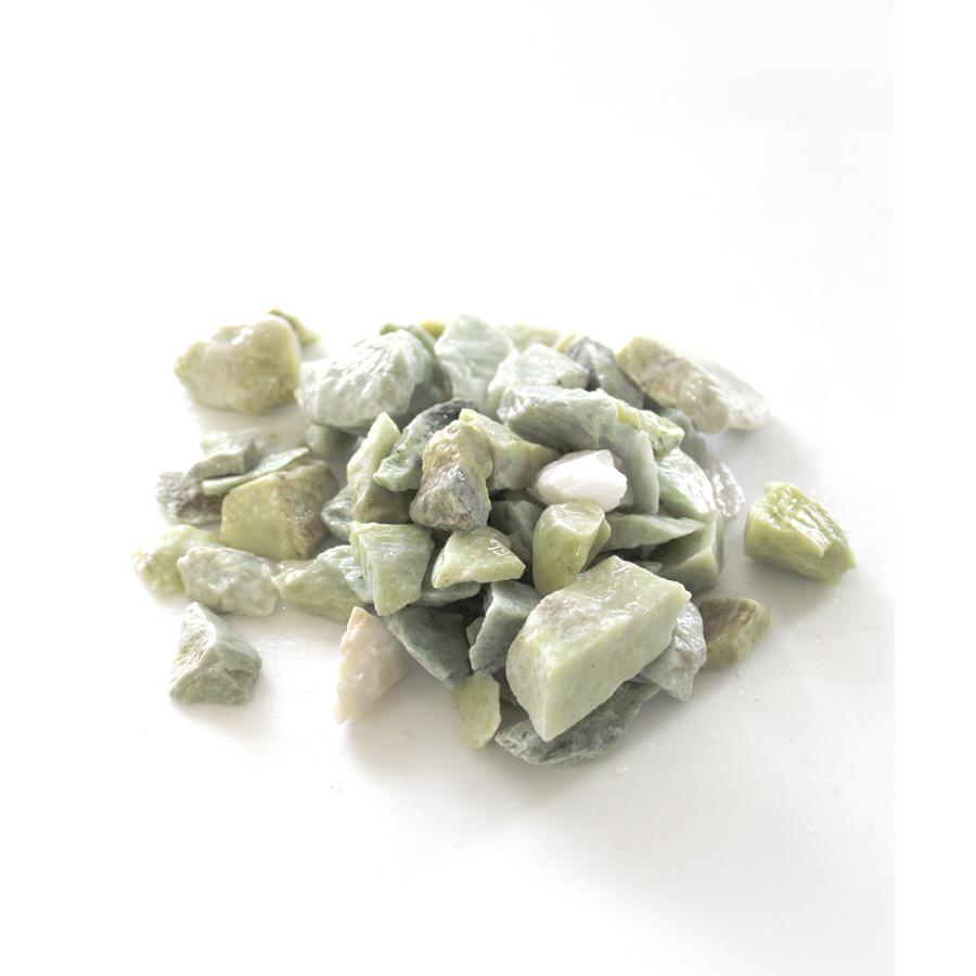 化粧砂利 茶色 アイスグリーン 全2色 1袋20kg 高品質 庭石 敷き石